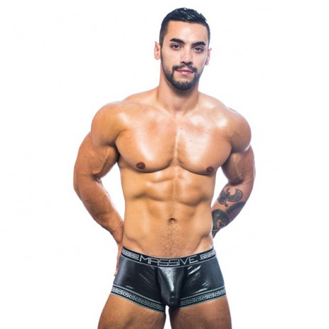 Andrew Christian - MASSIVE Gladiator Boxer - Zilver