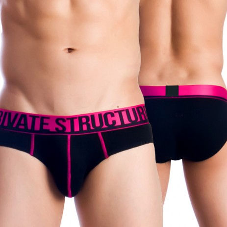 Private Structure Mini Slip Luminous Pink