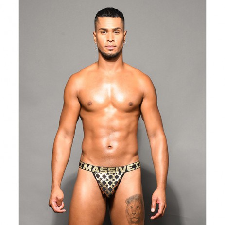 Andrew Christian MASSIVE Chain Y-Back String voorkant