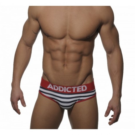 Addicted AD141 Sailor Brief Rood Voorkant