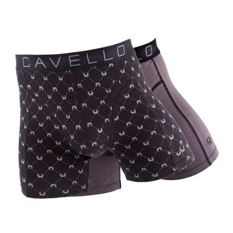 Cavello Logo Boxershort Set - Grijs