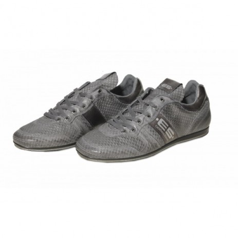 ES Leather Sneakers Zwart