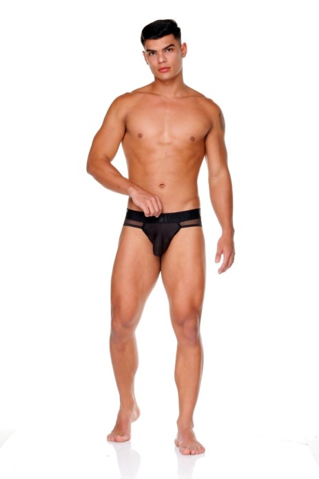 GIGO Brief Jockstrap Mediterranean - Zwart