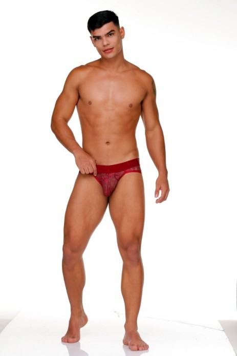 GIGO Female Brief Jockstrap - Wine