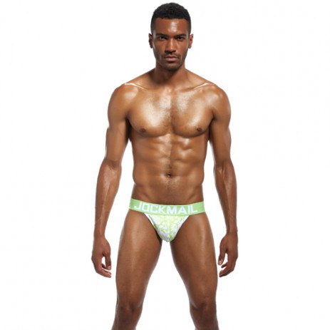 Jockmail JM216 Floral Jockstrap - Groen