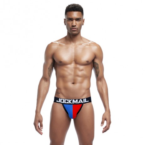 Jockmail JM219 Jockstrap - Blauw / Rood