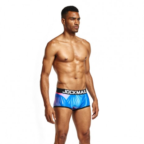 Jockmail JM424 Tropical Boxer - Blauw