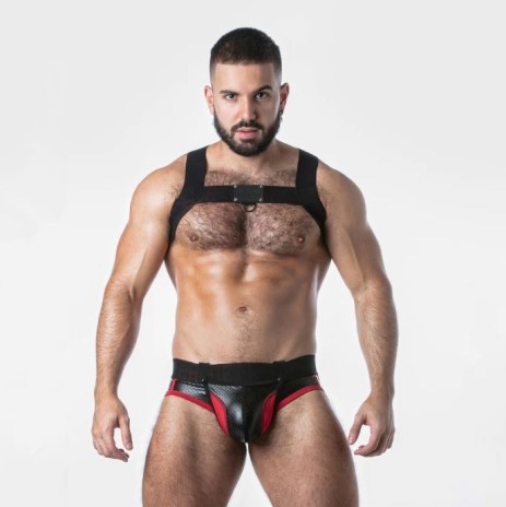 Locker Gear Body Strap Harnas - Rood
