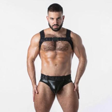 Locker Gear Body Strap Harnas - Zwart