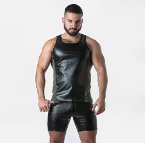 Locker Gear Rub It Tanktop - Khaki