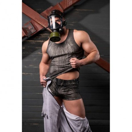 Maskulo Enforce Army Dirt Top