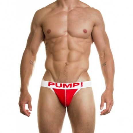 Pump Neon Fuel Blue Jockstrap