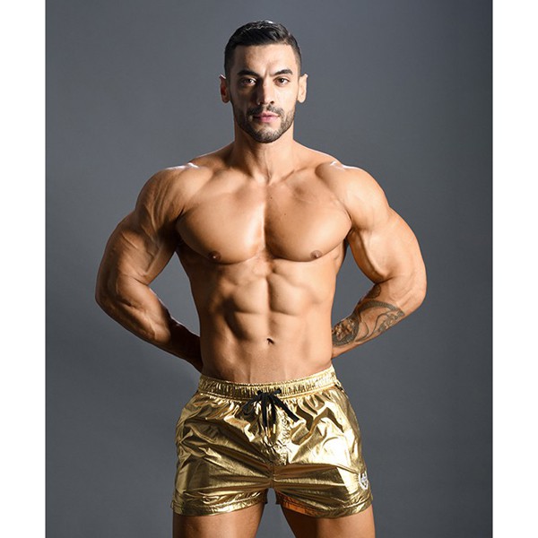 Andrew Christian Golden Boy Swim Short Goud