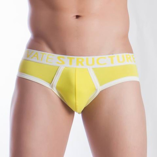 Private Structure Spectrum Slip Yellow kopen UnderwearStore.nl