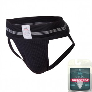 MM Jockstrap Zwart - 3 inch