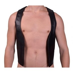 Mister B Muscle Vest Zwart