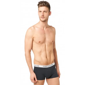 Tom Tailor Boxershort 3 pack Antra-Melan-Black