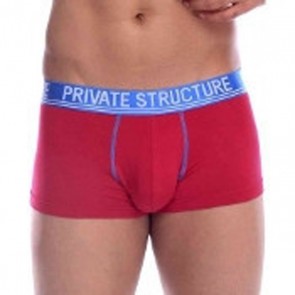 Private Structure Boxershort Bamboo Red