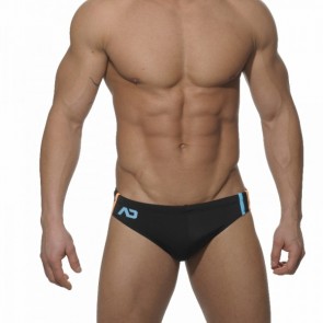 Addicted ADS005 Low Cut Sports Trunk Zwart Voorkant