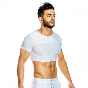 GIGO Crop Top - Glow White