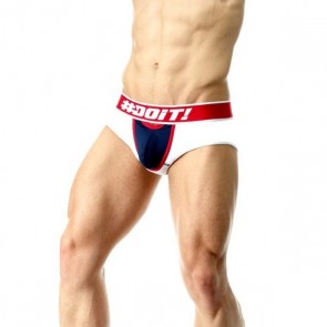 DOiT Brief Flag Hippster Rood / Zwart / Wit