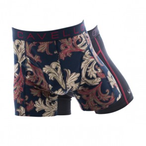 Cavello 2 Pack Boxershorts - Bladeren / Zwart