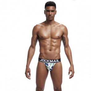 Jockmail JM348 Camouflage Slip - Groen voorkant