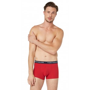 Tom Tailor Boxershort 3 Pack Red-Melange