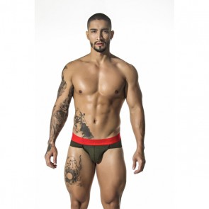 GIGO - Sexy Brief - Groen / Rood