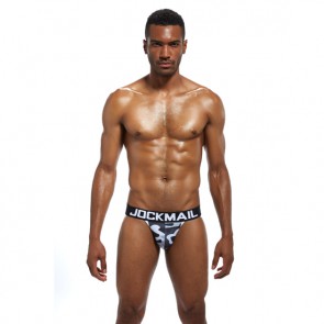 Jockmail JM214 Camouflage Jockstrap - Zwart