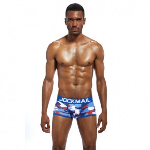 Jockmail JM413 Camouflage Boxer - Blauw