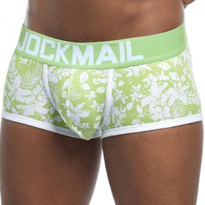 Jockmail JM447 Floral Boxer - Groen