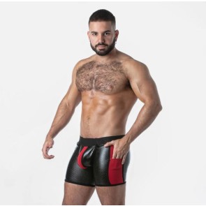 Locker Gear Open Access Boxer - Zwart/Rood