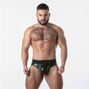 Locker Gear Punch Hole Jock Brief - Khaki 