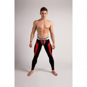 Maskulo Youngero Men's Fetish Leggings - Rood