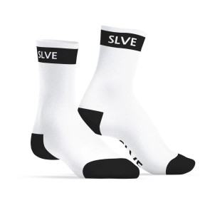 SneakXX Sneaker Sokken SLVE - Wit/Zwart 