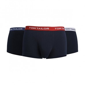 Tom Tailor Boxershort 3 Pack Black-Red-Grey