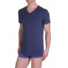 Diesel V-Shirt Michael Donker Blauw OP=OP!