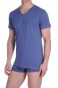 Diesel V-Shirt Michael Jeans Blauw