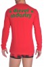 Diesel Longsleeve Jody Print Rood
