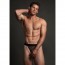 Allure Men Star String - Zwart voorkant