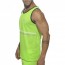 Addicted Platinum Detail Tank Top Lime