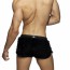 Addicted Feather Rocky Short - Zwart achterkant