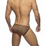Addicted Leopard Stripes Bikini - Bruin model achter