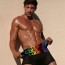 Code 22 Pride Mesh Trunk - Zwart 