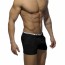 Addicted Combined Waistband Short - Zwart zijkant