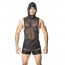 GIGO Hoody Mesh Shirt - Zwart