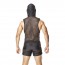 GIGO Hoody Mesh Shirt - Zwart