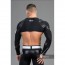 Maskulo Youngero Men's Fetish Top - Zwart