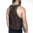 ES Collection Detail Contrast Tank Top - Lemon Green